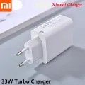 For Xiaomi POCO X3 NFC Type C Turbo Charger 33W POCO F2 Pro USB C Charger POCO M3 Type-C Turbo Fast Charging 33 Watt (ORI) Travel Adaptor with Type C Charging & Data Cable For Xiaomi Redmi Note 10 Pro Max Note9 9 Pro Max Redmi 9 8 10. 