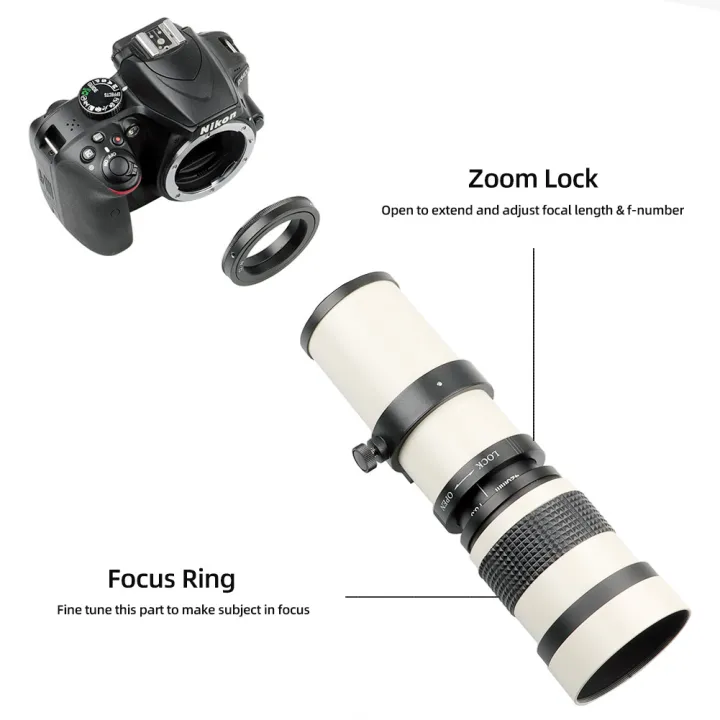 Lightdow%20Super%20Telephoto%20Manual%20Zoom%20Lens%20420-800mm%20F8.3-16%20With%20T2%20Ring%20Adapter%20for%20Sony%20Canon%20Nikon%20Pentax%20Olympus%20Cameras%20-%20Image%202