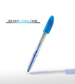 Econo Full Time Ball Pen Black color Ink (Pack of 18 Pens). 