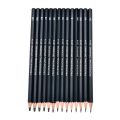 14Pcs/box Professional Sketch And Drawing Writing Pencil Stationery Supplies 6H-12B Pencil Painting Tool. 