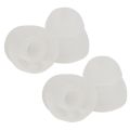 Replacement Double Flange Ear Tips Earbuds Silicone Pads For In Ear Headphones. 