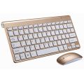 Wireless Keyboard and Mouse Combo Mini Spanish Korean Russian Hebrew Arabic Keyboard Mouse Set Kit For Notebook Laptop Mac.