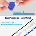 2 set LED Light Strip Connectors 4 Pin RGB LED Lights Connectors,Gapless Connectors,L Shape Connectors. 