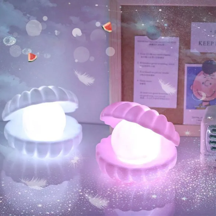 Nightlight,%20Led%20Shell%20Pearl%20Night%20Light%20Streamer%20Mermaid%20Fairy%20Shell%20Night%20Lamp%20for%20Bedside%20Xmas%20Gift%20Bedroom%20Home%20Decoration%20Desk%20Lights%20-%20Image%203