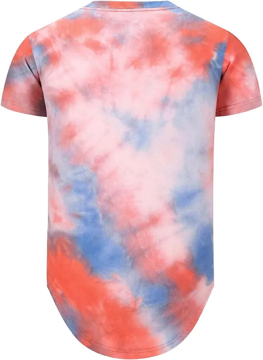 TUEBARR%20Men's%20Tie%20Dye%20Hipster%20T%20Shirts,%20100%25%20Cotton%20Round%20Hemline%20Tie%20Dye%20T%20Shirt%20for%20Men%20-%20Image%203