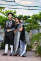 Stylish & fashionable New Matching best/Coupple For Men & Women / Saree & Panjabi/ (Combo Set)). 