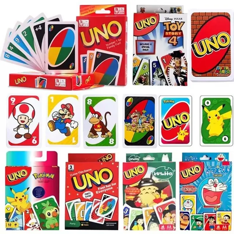 Jeu De Cartes UNO Dragon Ball Z - Version Familiale Avec Graphismes Anime Pour 2 à 10 Joueurs