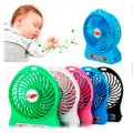 Portable Handheld Mini Rechargeable Mini Fan Desk Creative Hand Dream Fan 3 Speed 1200Mah Battery 5V Micro Usb Charging Port For Home Office Outdoor Reading Table - Charger Fan.