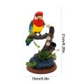 Electric Birds Voice Control Couples Parrots Toy Musical Magpie Talking Birds Electronic Pet Bird Model LaoXzhongX. 