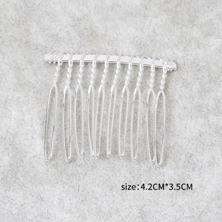 10203040%20Teeth%20Guangdong%20Golden%20Silver%20Black%20Wire%20Hair%20Hoop%20Hair%20Accessory%20Crown%20Bridal%20Hair%20Accessory%20Hair%20Comb%20-%20Image%206
