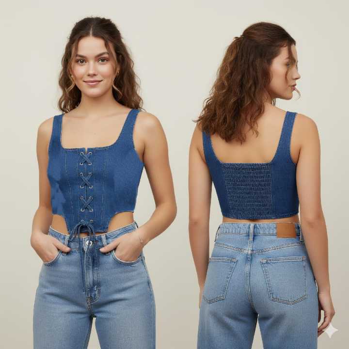 Denim Tank Top | Comfortable | Easy to Wear | Breathable