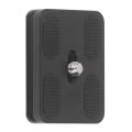 Quick Release Plate 1/4 Inch Screw Slip Resistant Aluminum Alloy Universal Camera Quick Release Plate hot. 
