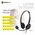 Micropack MHP-01 3.5mm Headphone Black. 