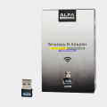 ALFA USB wireless-N Adapter 802.11n 2.4GHZ without Antenna - Black. 