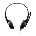 Havit H202d 3.5mm Double Plug Wired Black Headphone for Computer. 