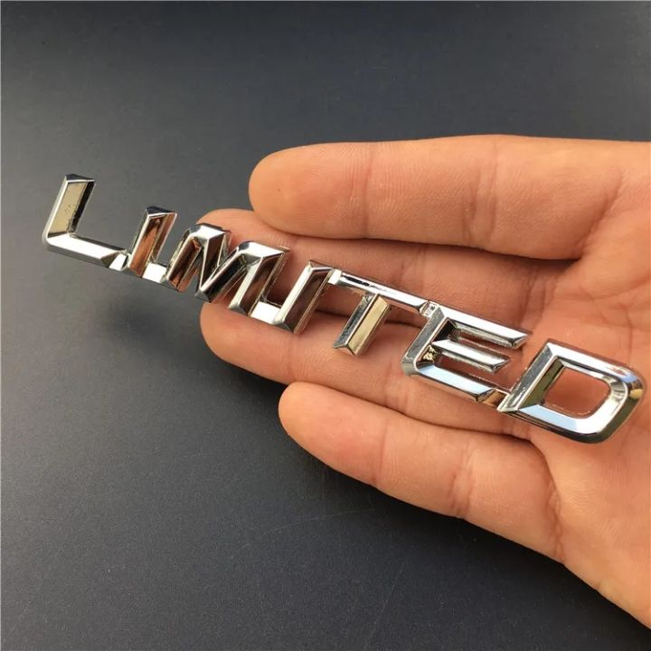1 PCS 3D Metal LIMITED Car Stickers Emblem Badge