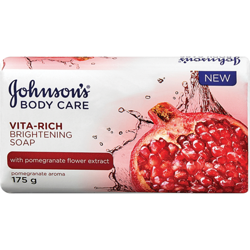 Johnson's Vita-Rich Soap Pomegranate Flower Extract 175g
