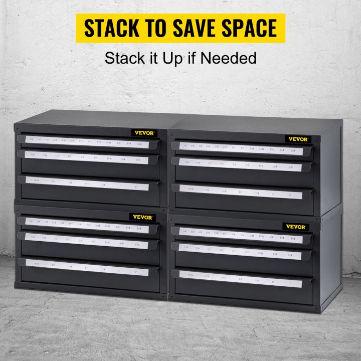 VEVOR%20Steel%20Stackable%20End%20Mill%20Dispenser%20Organize%20Cabinet%203-Drawer%20Workshop%20Hardware%20Auto%20Maintenance%20Storage%20Box%2029-Compartment%20-%20Image%206