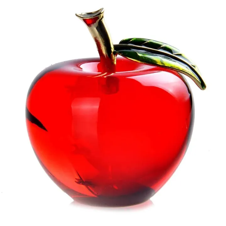 Crystal%20Apple%20Paperweight%20Pretty%20Crafts%20Art&Collection%20Christmas%20Gifts%20Home%20Wedding%20Decoration%20Table/Car%20Ornaments%20-%20Image%203