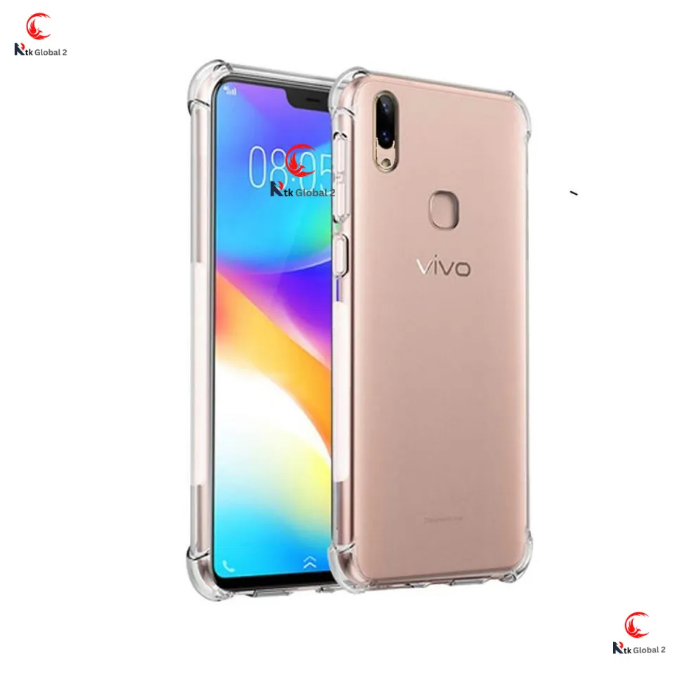 Case For Vivo Y95 Vivo Y93 Vivo Y91 Vivo Y91i Crystal Clear TPU  Bumper Cushion Cover with Reinforced Corners Anti-scratch Transparent Back  Case