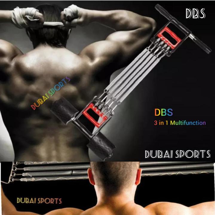 3-in-1 Bauch-Trimmer Set Mit Handgreifer & Brust-Expander - Komplett Fitness Für Zuhause