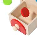 Developmental Ball Drop Toy Montessori Toys with Drawer Montessori Sensory Toys Educational Toy Object Permanence Box Toys Intelligence Toy. 