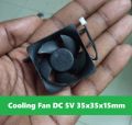 3515 FAN 5V Cooling Fan 1.3 Inch 5V DC Fan 35x35x15mm Exhaust Fan With Short Cable & JST Connector 5V Mini Cooling Fan 5V Fan Cooler For 3D Printer CNC Machine. 