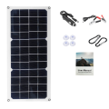 12V 30W Solar Panel Car Van Boat Caravan Trickle Portable Battery Charger Solar Charging Panel. 