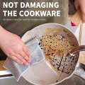 Multipurpose Wire Dishwashing Rags for Wet and Dry, Multipurpose Non-Scratch Scrubbing Wire Dishwashing Ragsfor Dishes, Sinks, Counters, Stove Tops, Easy Rinsing.