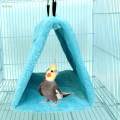 Parrot Bird Bed Easy to Install Comfortable Shed Hut Winter Warm for Budgies. 
