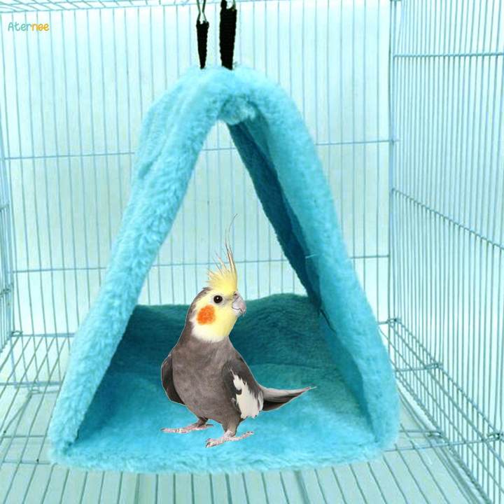 Parrot Bird Bed Easy to Install Comfortable Shed Hut Winter Warm for Budgies