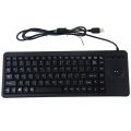 (COD Available)DS-8900 USB Interface Prevent Water Splashing Laser Engraving Character One-piece Wired Trackball Keyboard, Length: 1.5m.