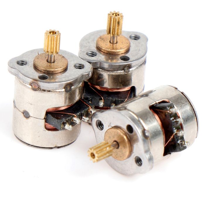 10Pcs/Pack%20Mini%202-Phase%204-Wire%20Stepper%20Motor%20Miniature%20Stepper%20with%20Gear%20Small%20Tiny%20Mini%20Motor%20Toy%20Engine%20DIY%20-%20Image%204