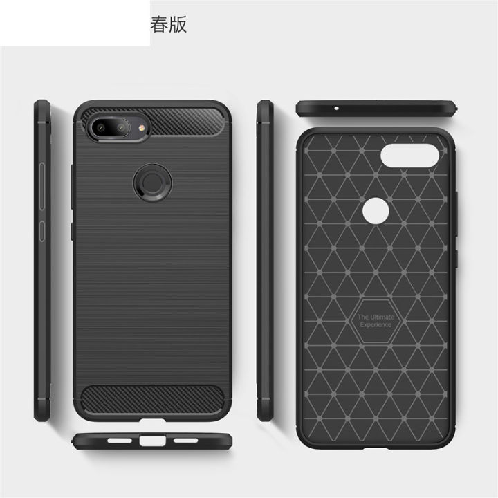 Soft%20Silicone%20TPU%20Phone%20Case%20Carbon%20Fiber%20Texture%20Brushed%20Phone%20Casing%20For%20Xiaomi%20CC9E/A3%20&%20Redmi%20Note8%20-%20Image%203
