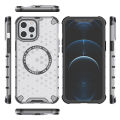 For Apple iPhone 12 Pro Case Honeycomb MagSafe Shockproof Camera Protection Back Cover ip12p casing. 