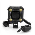 Bike Bell 4 Lamp Cycling Light 1200mAh Electric Horn Waterproof USB Charging Loud Alarm Security Bicycle Bell (Multicolor).