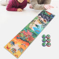 Desktop Ball Board Game Toy Interactive Educational Tabletop Curling Strategy Game Family Party Game for Kids Adults.