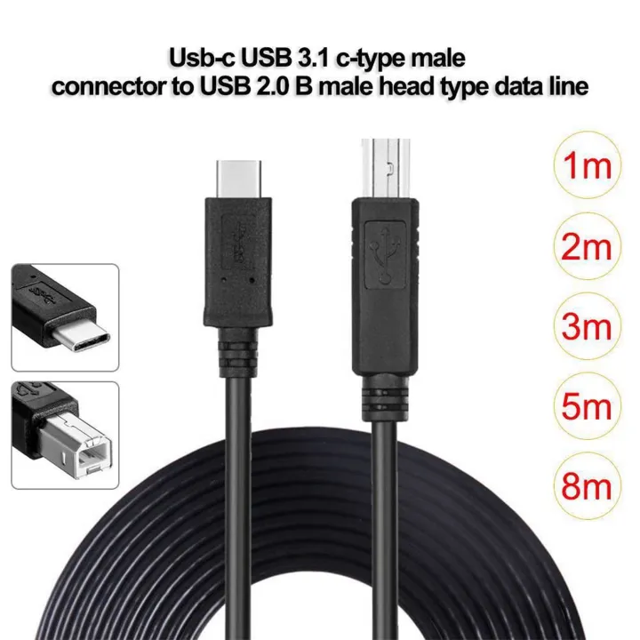 Data%20Cable%20for%20Laptop%20Printer-2%20x%20Type%20C%20Printer%20Cable-Black%20-%20Image%206