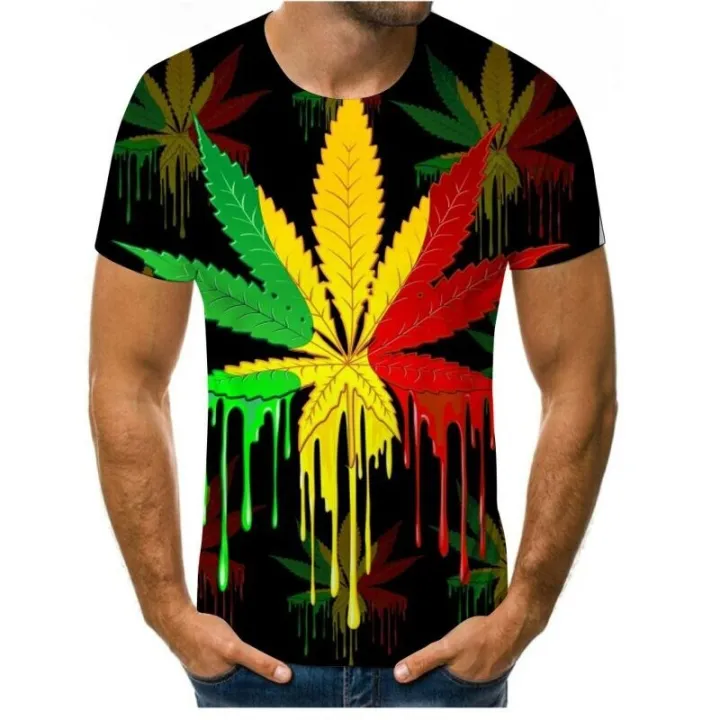 Neon%20T-Shirt%20Men/Women%20Summer%20green%20T%20shirt%20Boy/Girl%20Solid%20Colour%20Tops%20Rainbow%20Streetwear%20Tee%20Colourful%203D%20Printed%20Kids%20shirt%20-%20Image%202