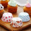 24 pcs- Regular size Assorted Paper Cupcake Liners Muffin Cases Baking Cups cake mold- Randomly Selected Design. 