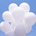 Monty White Color Balloon - 15 Pcs. 