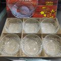 6-Piece Glass Bowl Set- Serve Your Favorite Dishes With Style Using This Stylish And Functional Bowl Set-22B. 