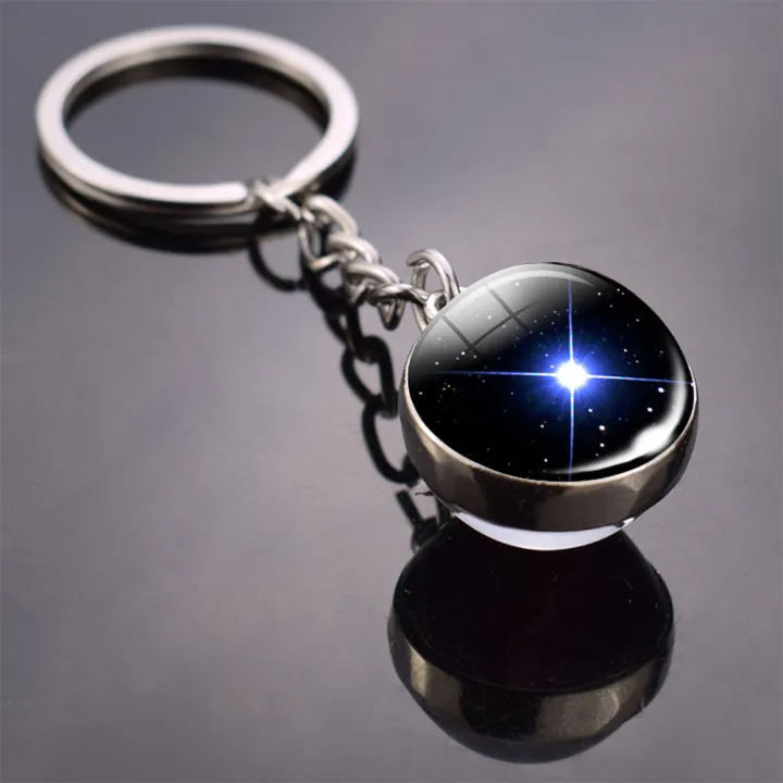 Planet%20Moon%20Earth%20Sun%20Glass%20Ball%20Pendant%20Car%20Key%20Chain%20Keyring%20Bag%20Hanging%20Decor%20-%20Image%204