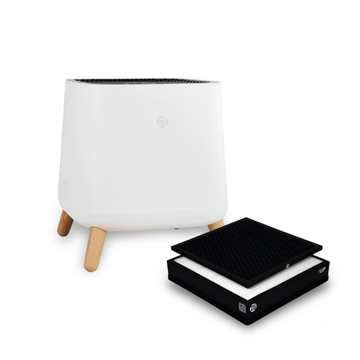 Sqair Chemical Warfare Smart Air Purifier with HEPA (H12) and Carbon Filter for Home and Office | Formaldehyde Odor and Smoke Removal Air Purifier for Kitchen and Room | Bedroom and Living Room Air Purifier for Pollen and Dust Allergies
