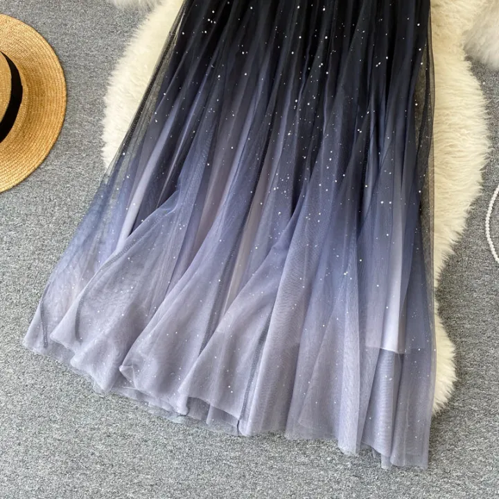 2022%20Summer%20Tulle%20Skirt%20Star%20Sequin%20skirt%20High%20Waist%20long%20Skirt%20Blue%20Evening%20Party%20Skirt%20Women%20falda%20sparkling%20skirt%20-%20Image%205
