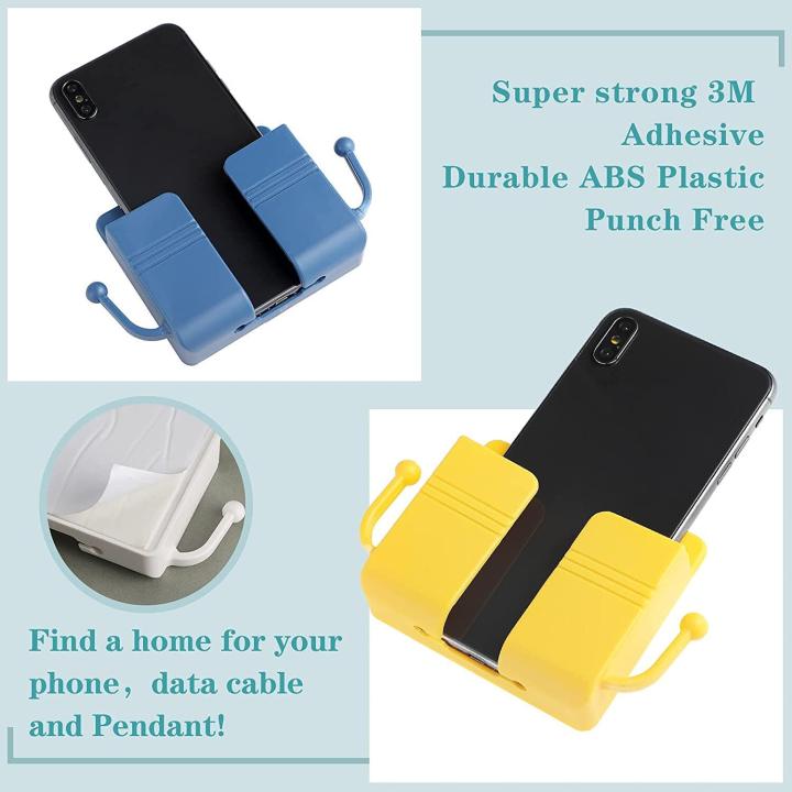 1pcs%20Wall%20Mounted%20Organizer%20Storage%20Box%20Remote%20Control%20Mounted%20Mobile%20Phone%20Plug%20Wall%20Holder%20Charging%20Multifunction%20Holder%20Stand%20-%20Image%205