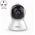 New- SriHome SH025 2.0 Million Pixels 1080P HD AI Auto-tracking IP Camera, Support Two Way Audio / Motion Tracking / Humanoid Detection / Night Vision / TF Card, AU Plug. 