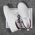Trendy Grey Color Korean Canvas Sneakers Shoes for Men Slip On Casual Shoes. 