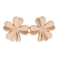 Staple-free Four-leaf Clover Trousers Waist Button Buttons Fixed Clothes Jumper Brooch Women's Accessories.