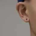 Ear piercing earrings for men ins fashion niche simple single men's earrings mini small ear stick earrings. 
